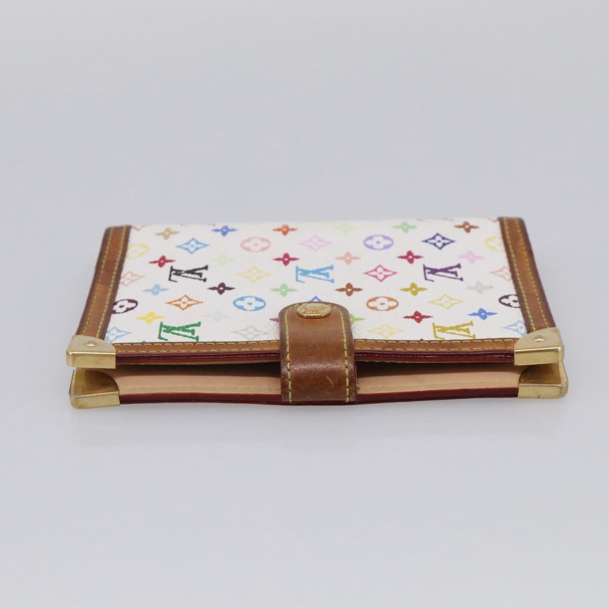 LOUIS VUITTON Monogram Multicolor Agenda PM Planner Cover R21074 LV Auth SK219