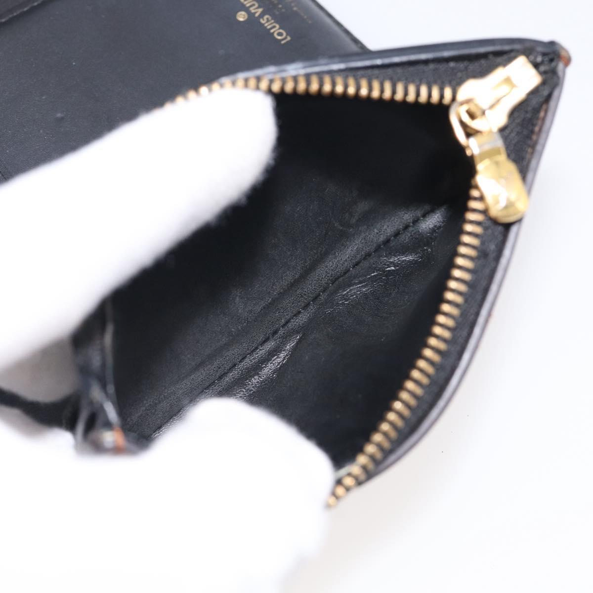 LOUIS VUITTON Reverse Portefeuille Daufine Compact Wallet M68725 LV Auth SK258