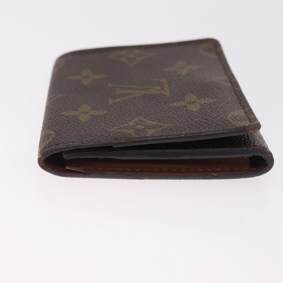 LOUIS VUITTON Monogram Anvelop Cult De Vuitto Card Case M62920 LV Auth SK261