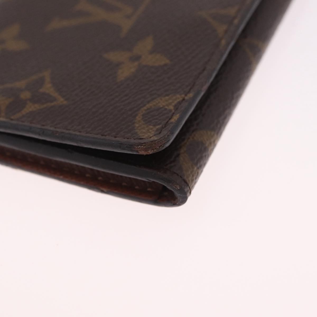 LOUIS VUITTON Monogram Anvelop Cult De Vuitto Card Case M62920 LV Auth SK261