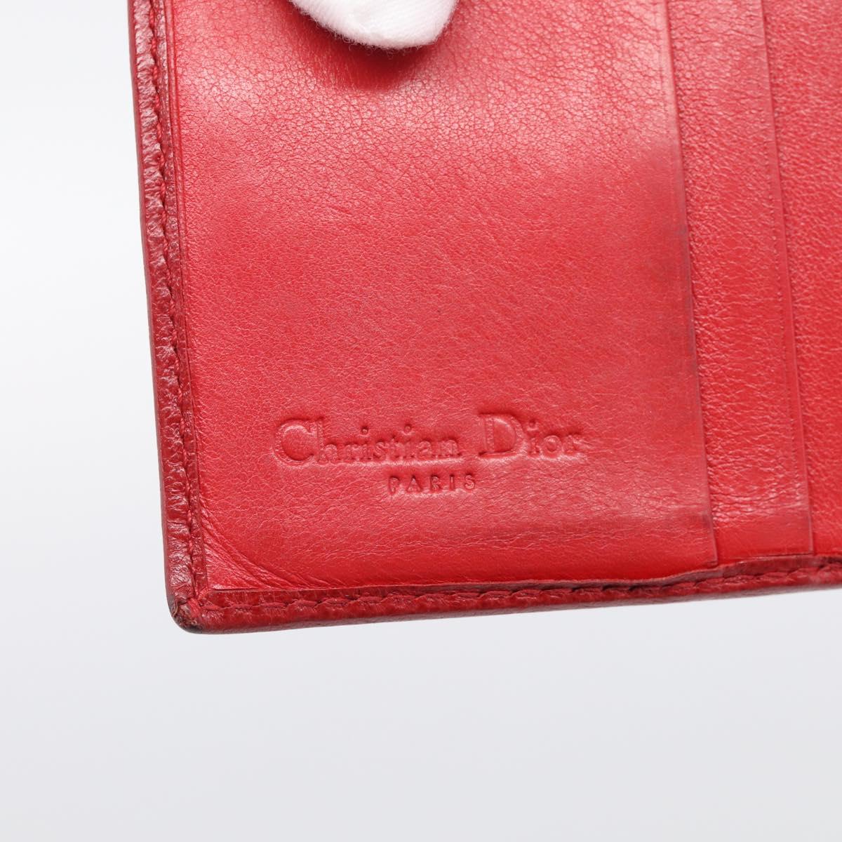 Christian Dior Trotter Canvas Bifold Wallet PVC Brown Auth SK270