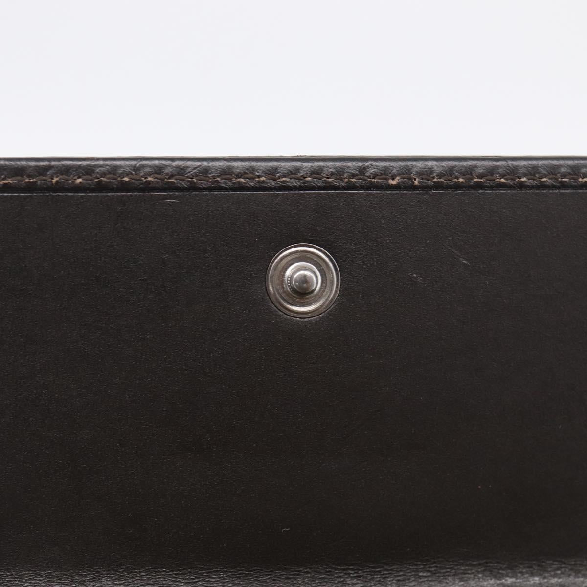 GUCCI GG Canvas Jackie Web Sherry Line Wallet Beige Silver Red Auth SK287A