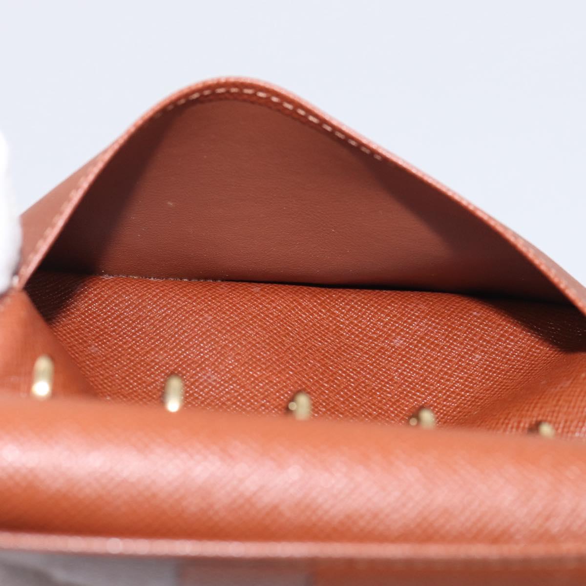 LOUIS VUITTON Monogram Agenda PM Day Planner Cover R20005 LV Auth SK305A