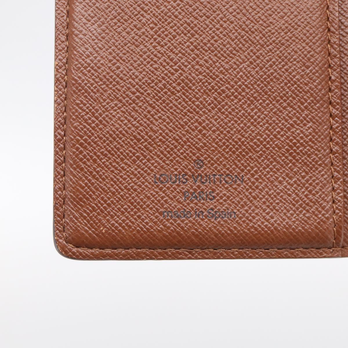 LOUIS VUITTON Monogram Portefeuille Viennois Bifold Wallet M61674 LV Auth SK328
