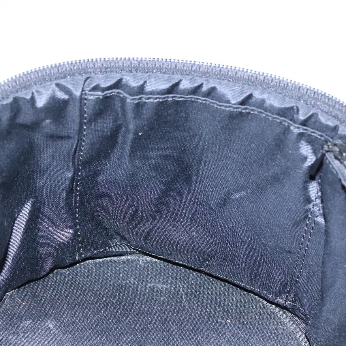 Burberrys Nova Check Vanity Cosmetic Pouch Canvas Beige Gold Auth SW019