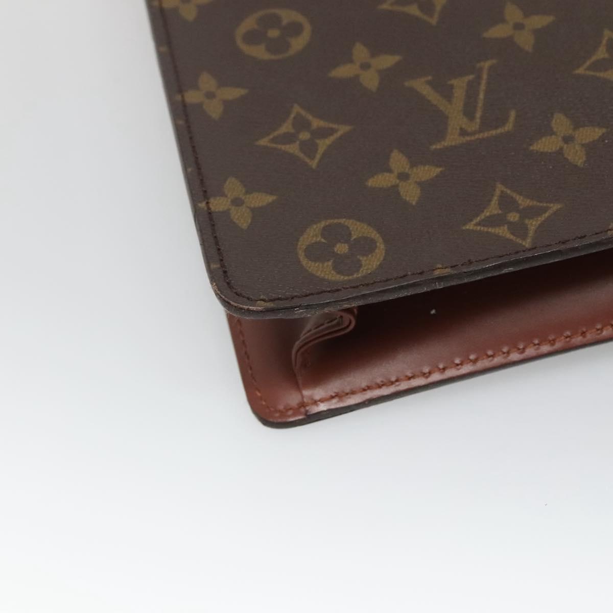 LOUIS VUITTON Monogram Porte Documents Bandouliere Bag M53338 Auth sw092