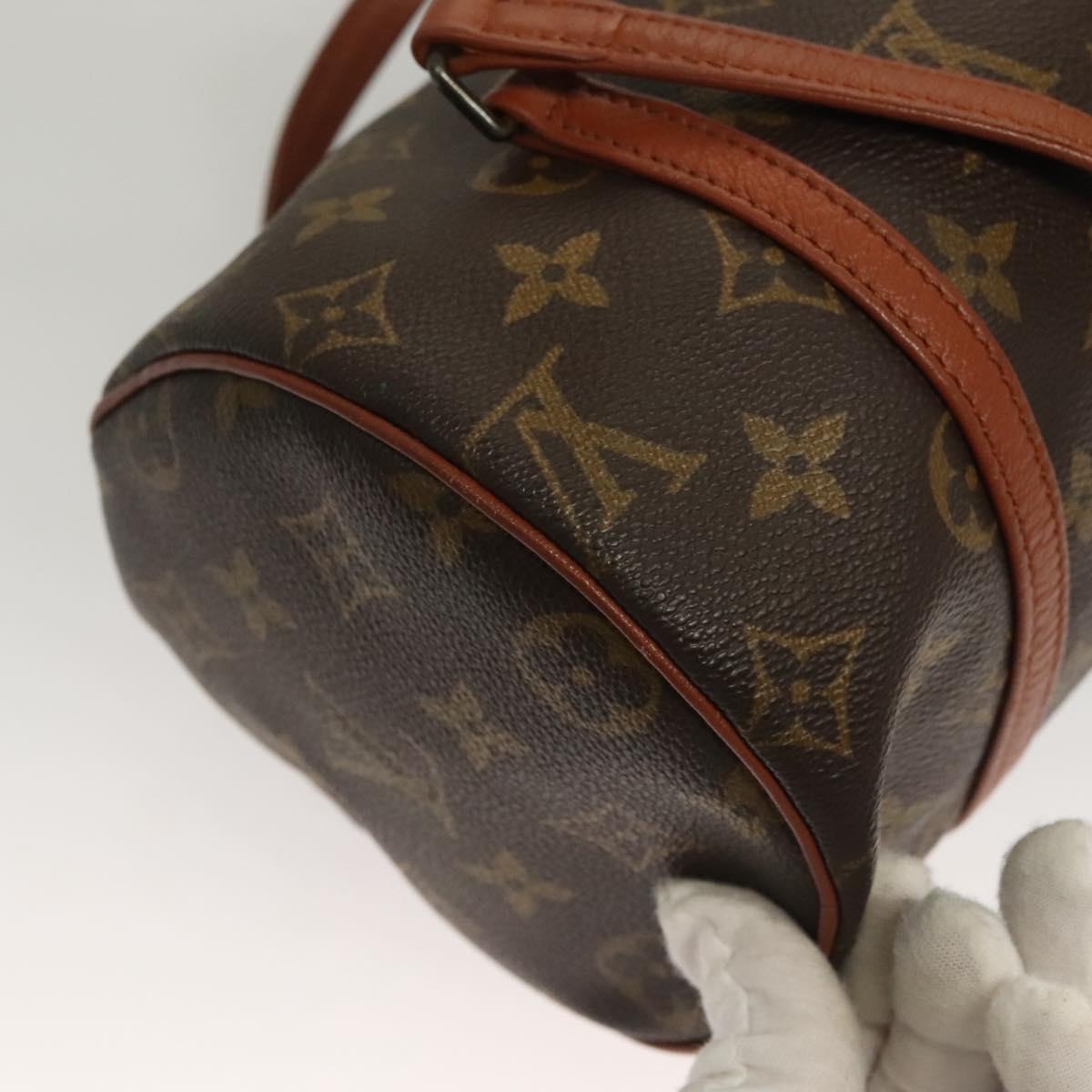 LOUIS VUITTON Monogram Papillon 26 Hand Bag M51386 LV Auth SW1036