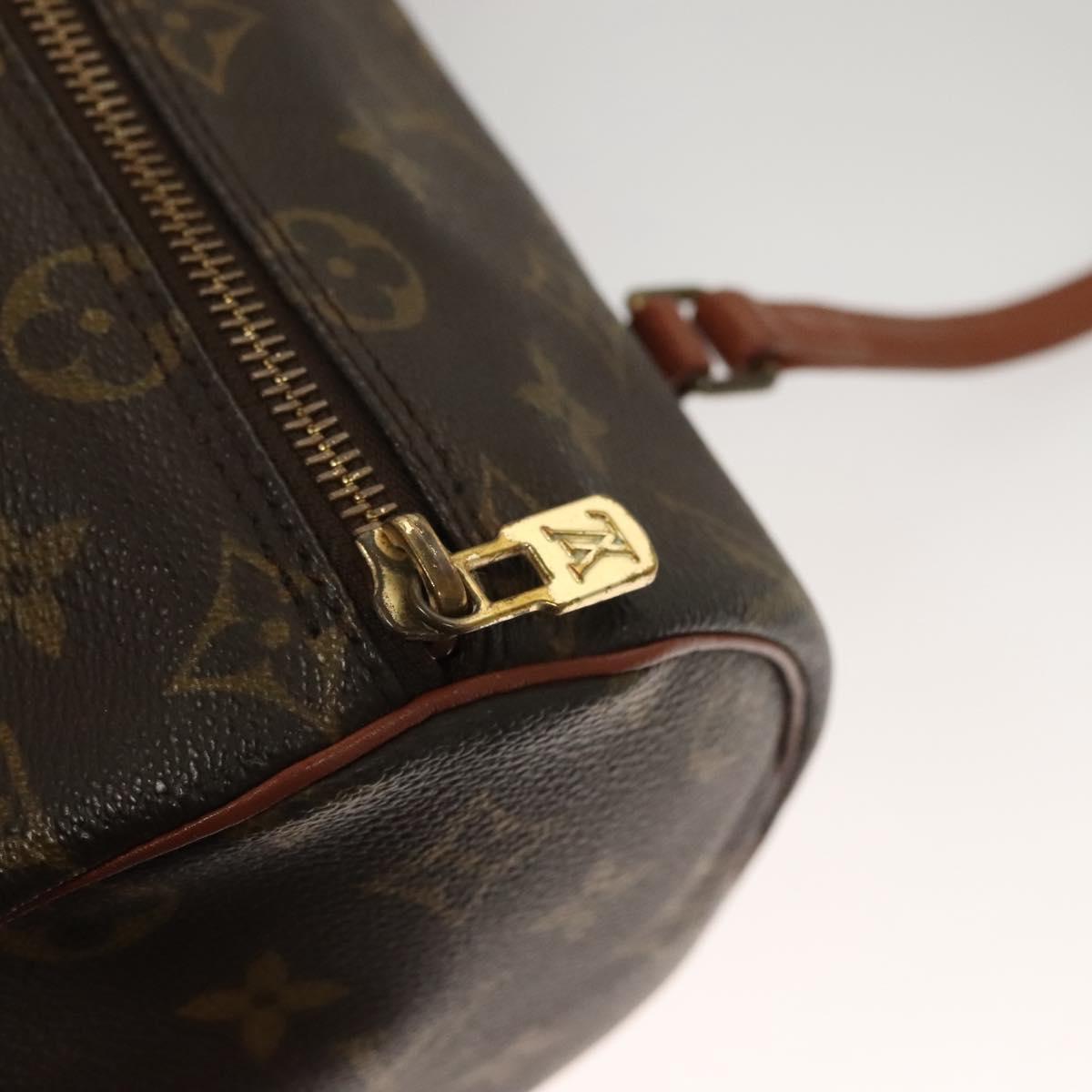 LOUIS VUITTON Monogram Papillon 26 Hand Bag M51386 LV Auth SW1036