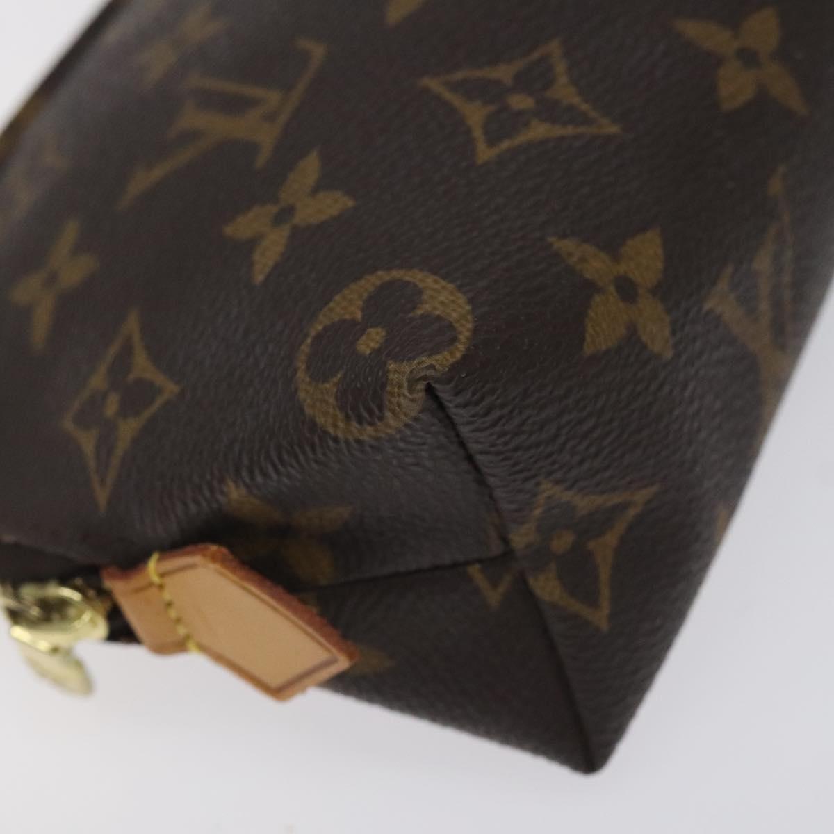 LOUIS VUITTON Monogram Pochette Cosmetic PM Pouch M43998 LV Auth SW1041