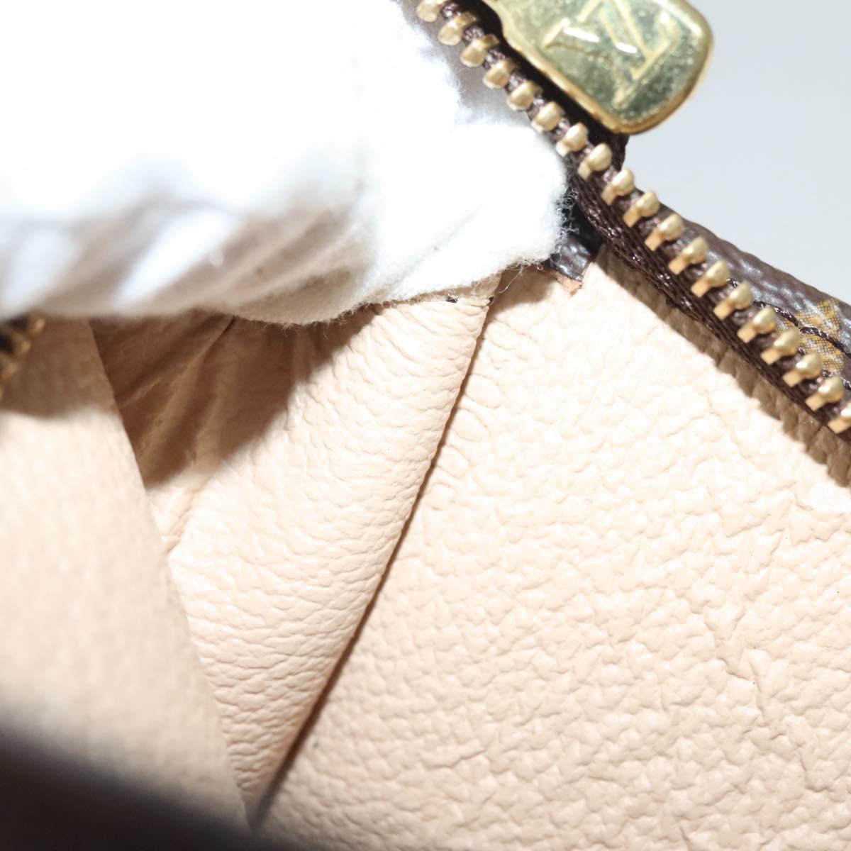 LOUIS VUITTON Monogram Bucket PM Accessory Pouch LV Auth SW1059