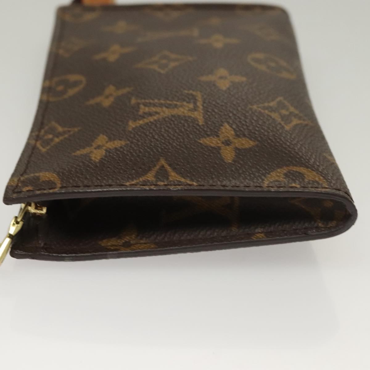LOUIS VUITTON Monogram Bucket PM Accessory Pouch LV Auth SW1059