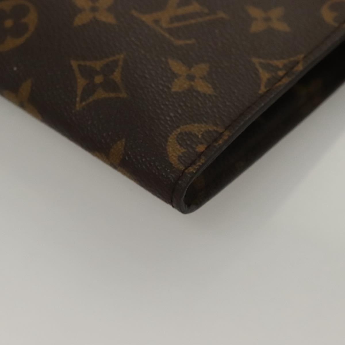 LOUIS VUITTON Monogram Bucket PM Accessory Pouch LV Auth SW1059