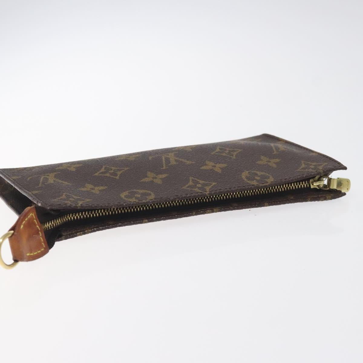 LOUIS VUITTON Monogram Bucket GM Accessory Pouch LV Auth SW1061