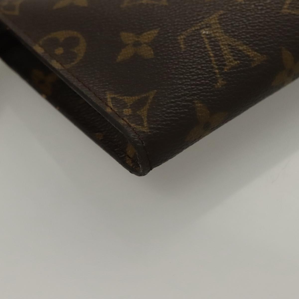 LOUIS VUITTON Monogram Bucket PM Accessory Pouch LV Auth SW1069