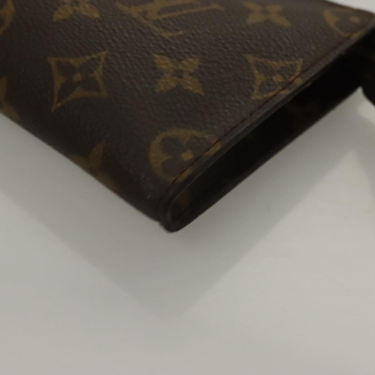 LOUIS VUITTON Monogram Bucket PM Accessory Pouch LV Auth SW1069