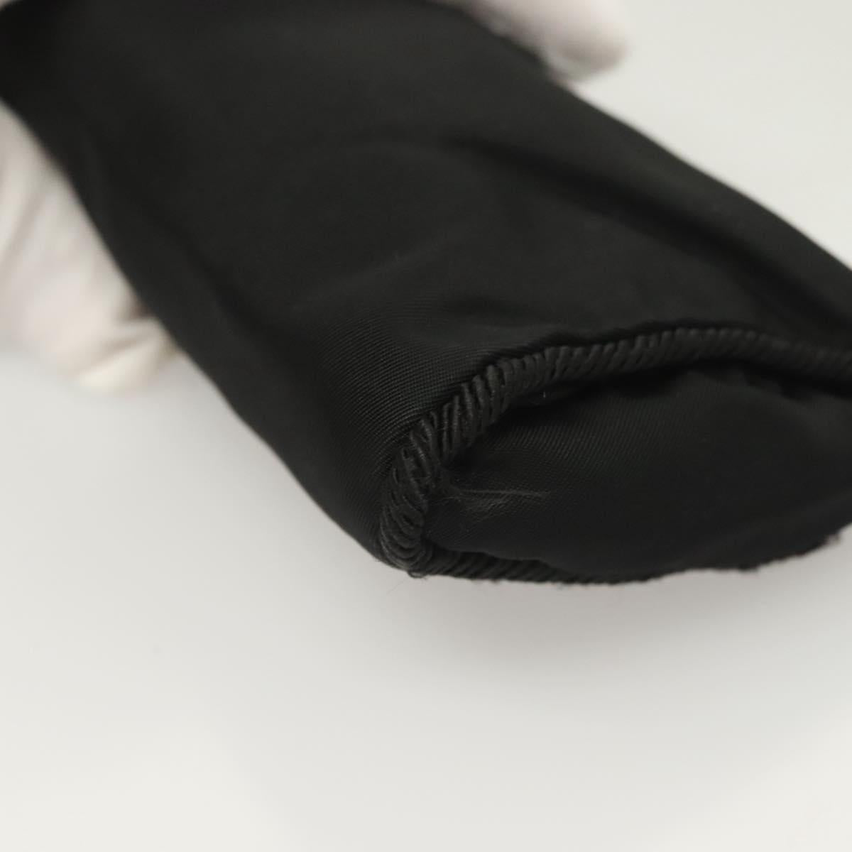 PRADA Pouch Nylon 2Set Black Auth SW1078