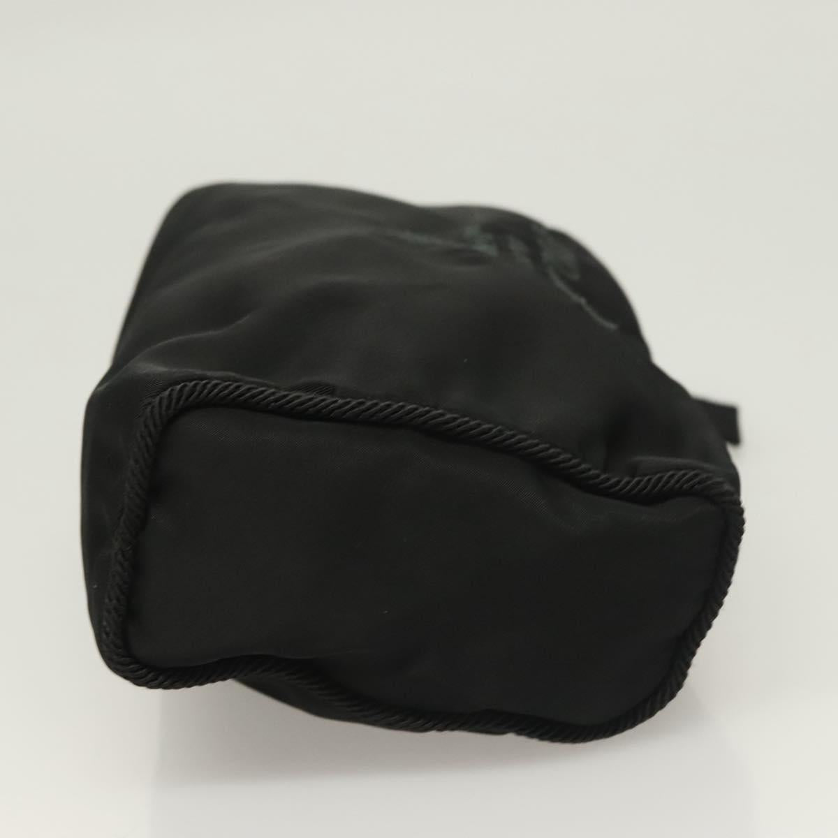 PRADA Pouch Nylon 2Set Black Auth SW1078