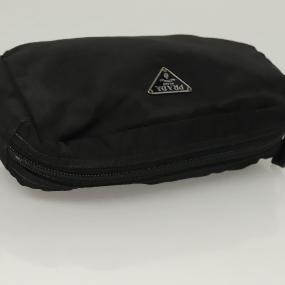 PRADA Pouch Nylon 5Set Black Navy Auth SW1079