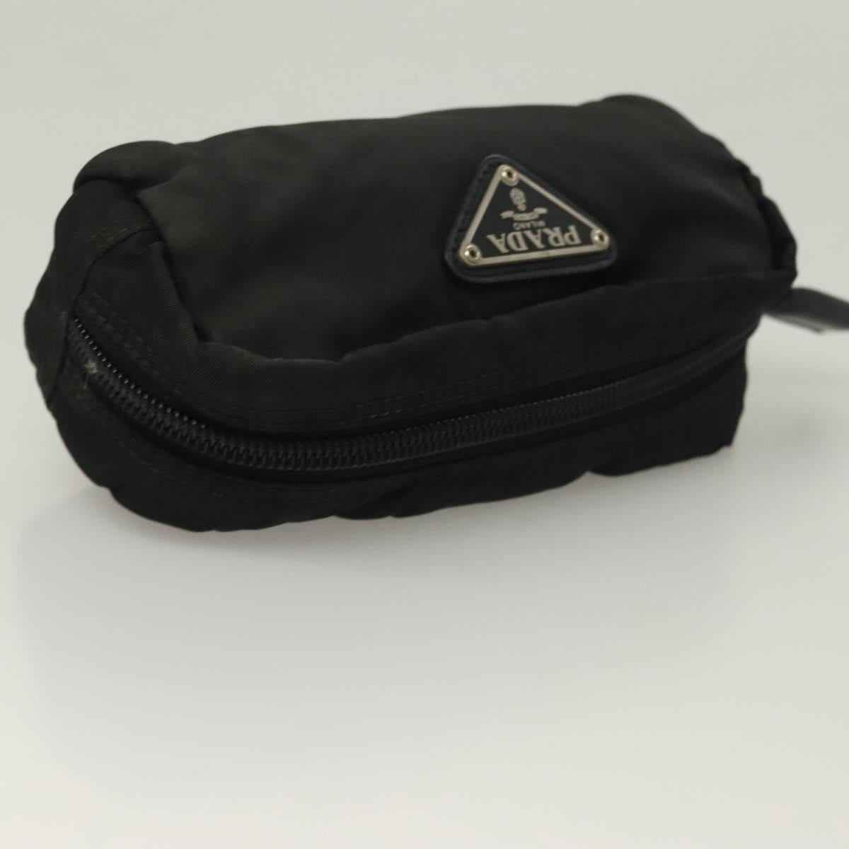 PRADA Pouch Nylon 5Set Black Navy Auth SW1079