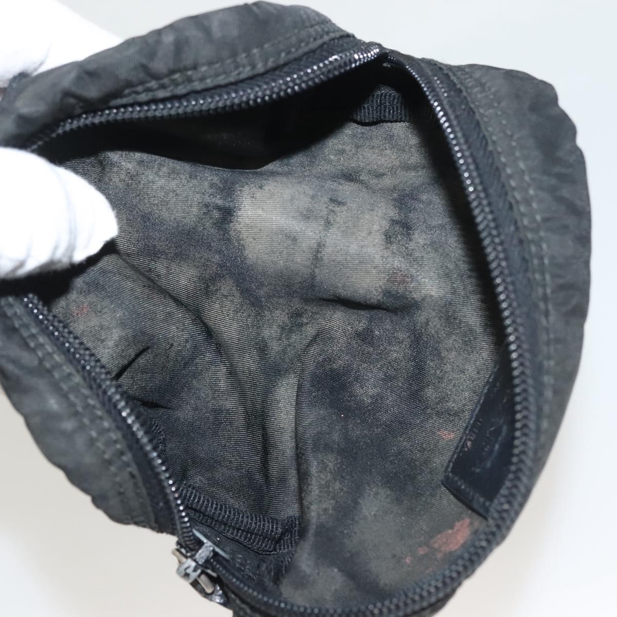 PRADA Pouch Nylon 5Set Black Navy Auth SW1079