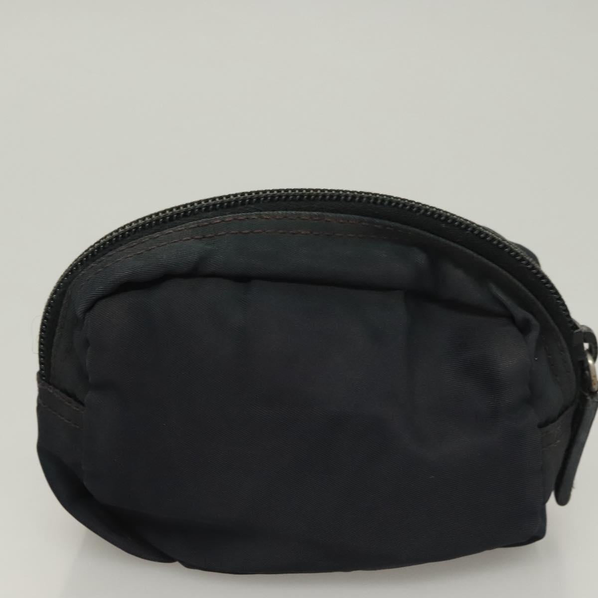 PRADA Pouch Nylon 5Set Black Navy Auth SW1079