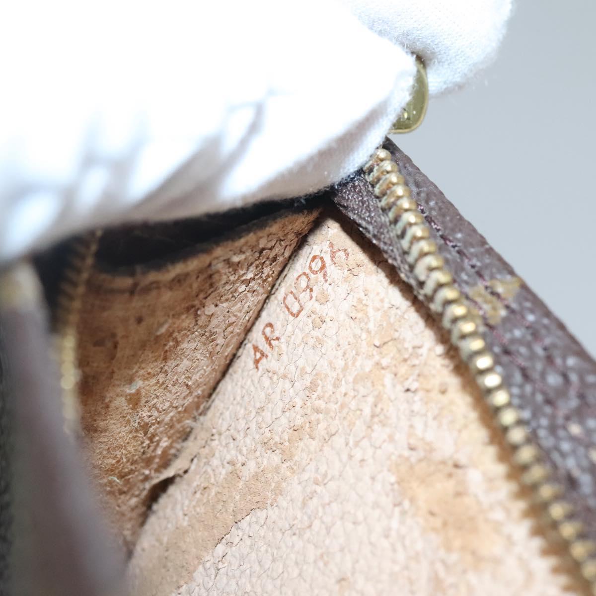 LOUIS VUITTON Monogram Bucket PM Accessory Pouch LV Auth sw1163