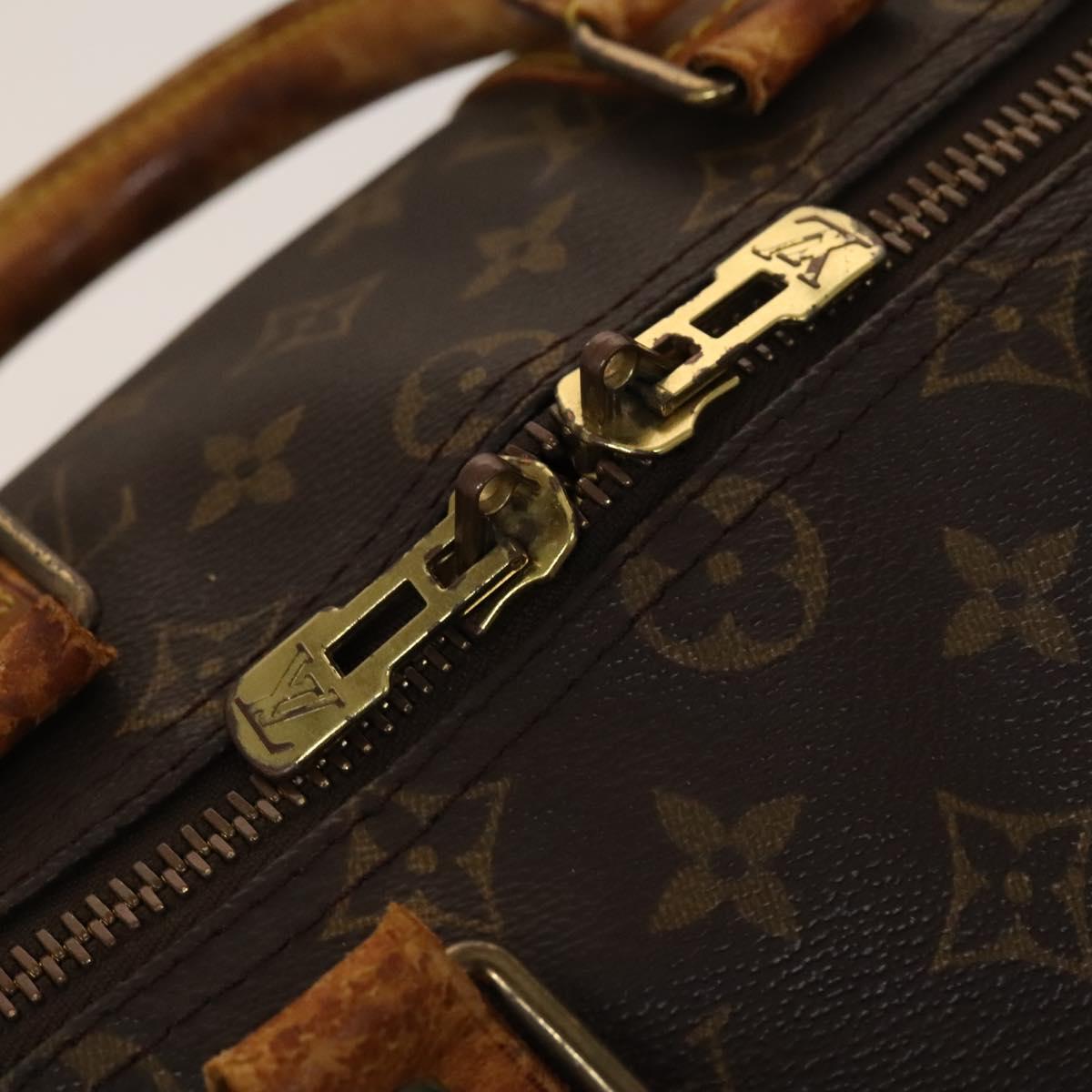 LOUIS VUITTON Monogram Keepall 45 Boston Bag M41428 LV Auth sw1206
