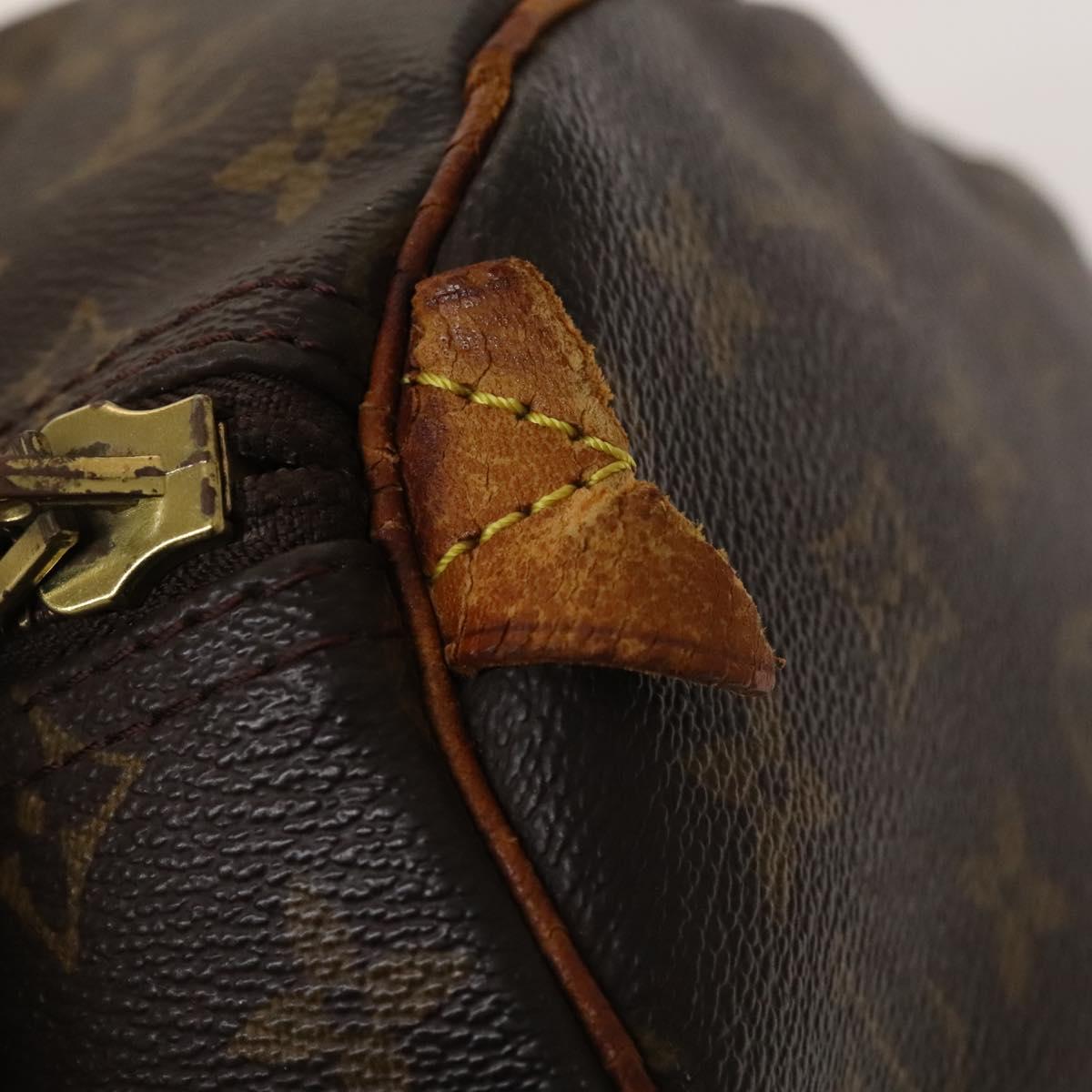LOUIS VUITTON Monogram Keepall 45 Boston Bag M41428 LV Auth sw1206