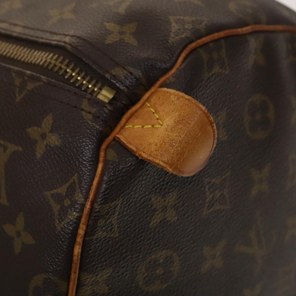 LOUIS VUITTON Monogram Keepall 55 Boston Bag M41424 LV Auth sw1207