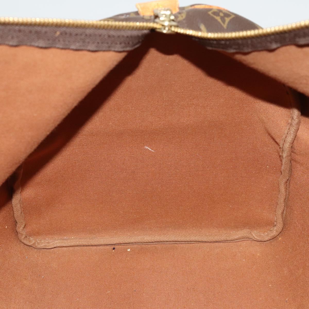 LOUIS VUITTON Monogram Keepall 55 Boston Bag M41424 LV Auth sw1207