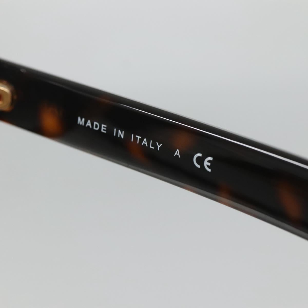 CHANEL Sunglasses Plastic Brown CC Auth sw1211