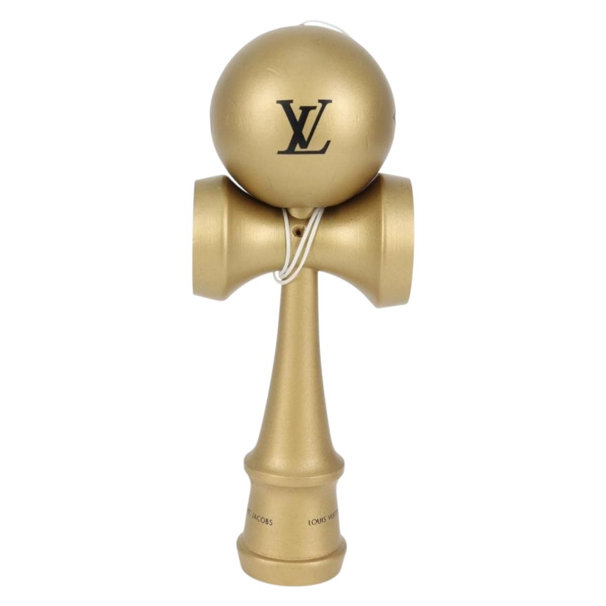LOUIS VUITTON LV VIP Exclusive Kendama 3 Pieces Gold LV Auth sw1212SM