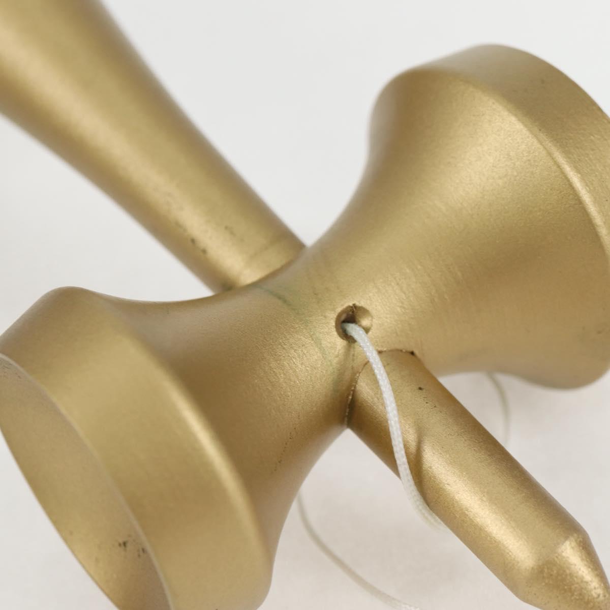 LOUIS VUITTON LV VIP Exclusive Kendama 3 Pieces Gold LV Auth sw1212SM