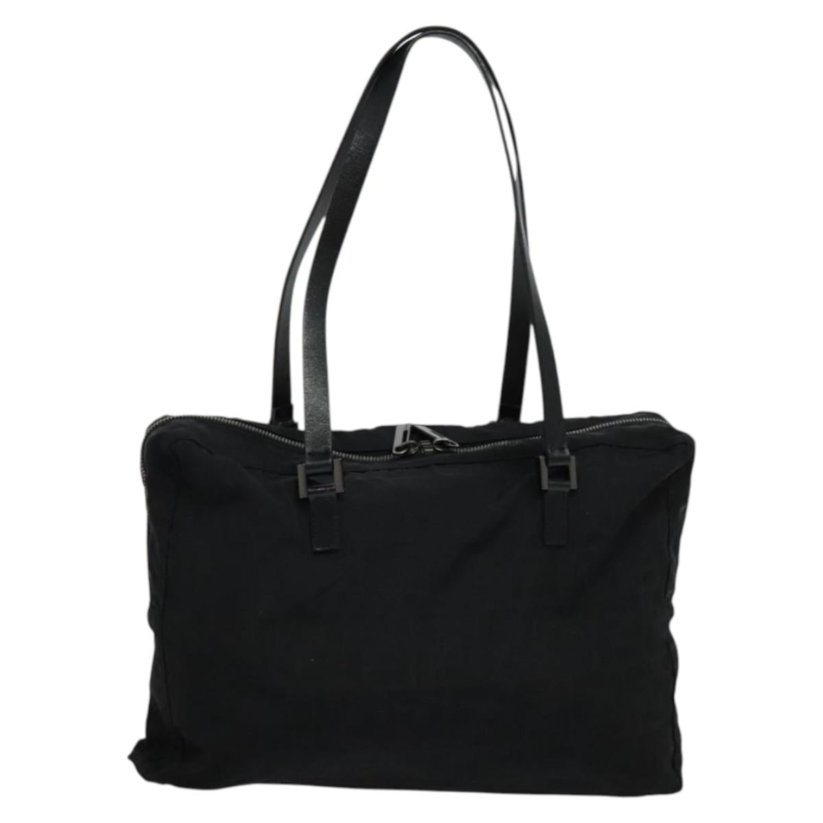 FENDI Zucca Canvas Tote Bag Black Auth sw1345