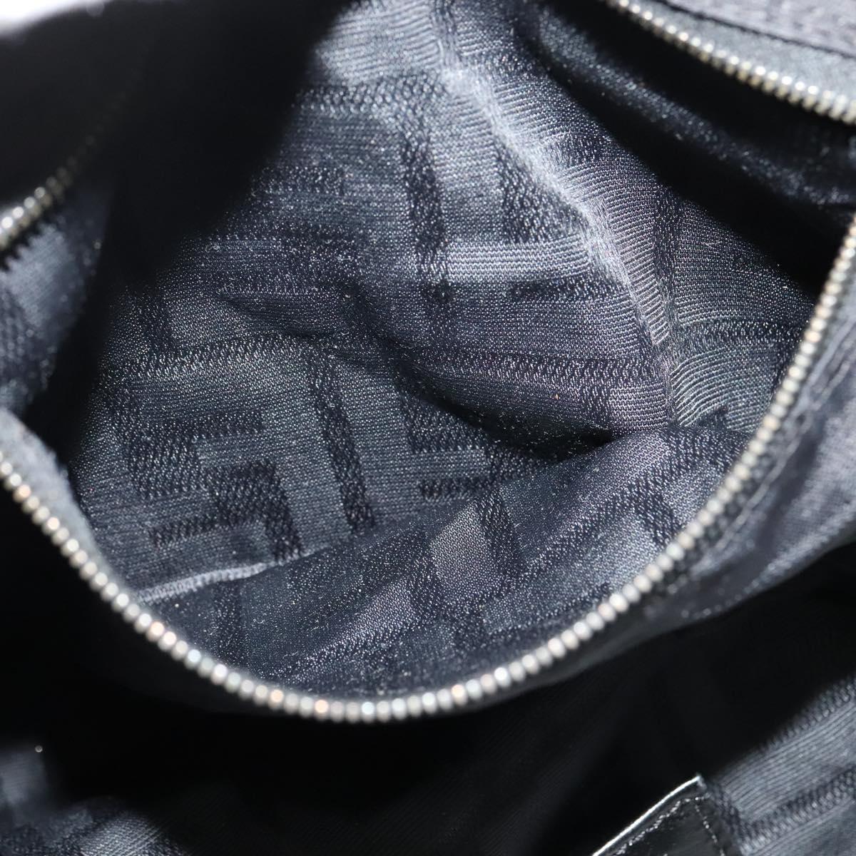 FENDI Zucca Canvas Tote Bag Black Auth sw1345