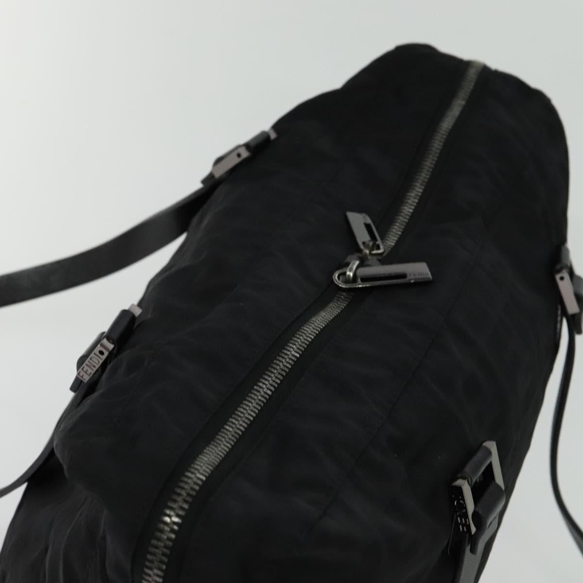 FENDI Zucca Canvas Tote Bag Black Auth sw1345