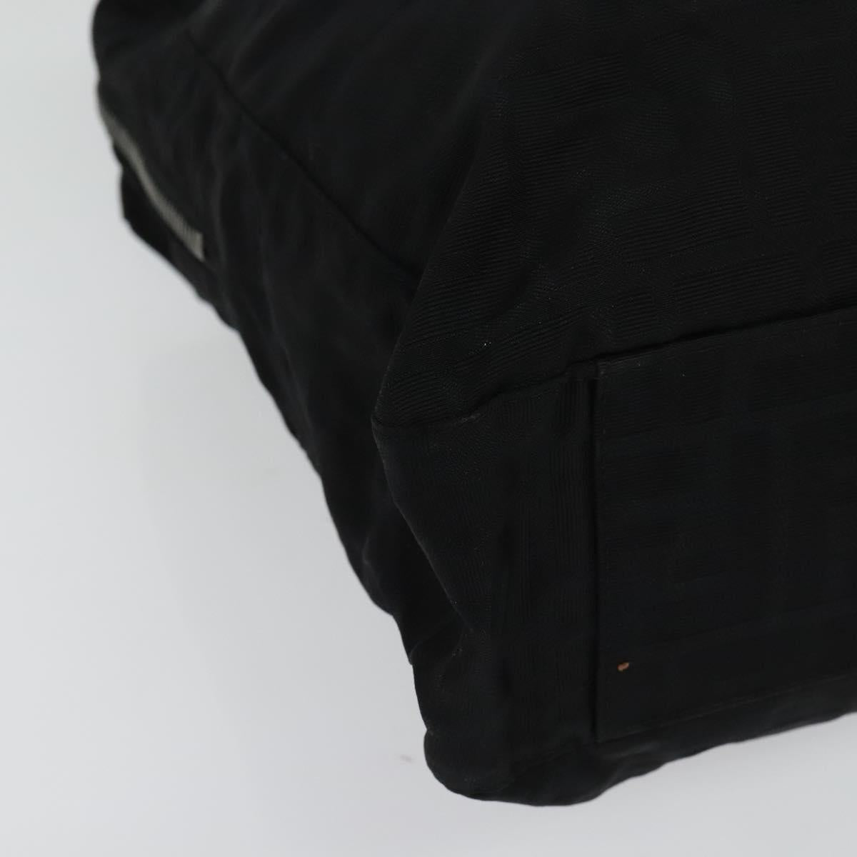 FENDI Zucca Canvas Tote Bag Black Auth sw1345