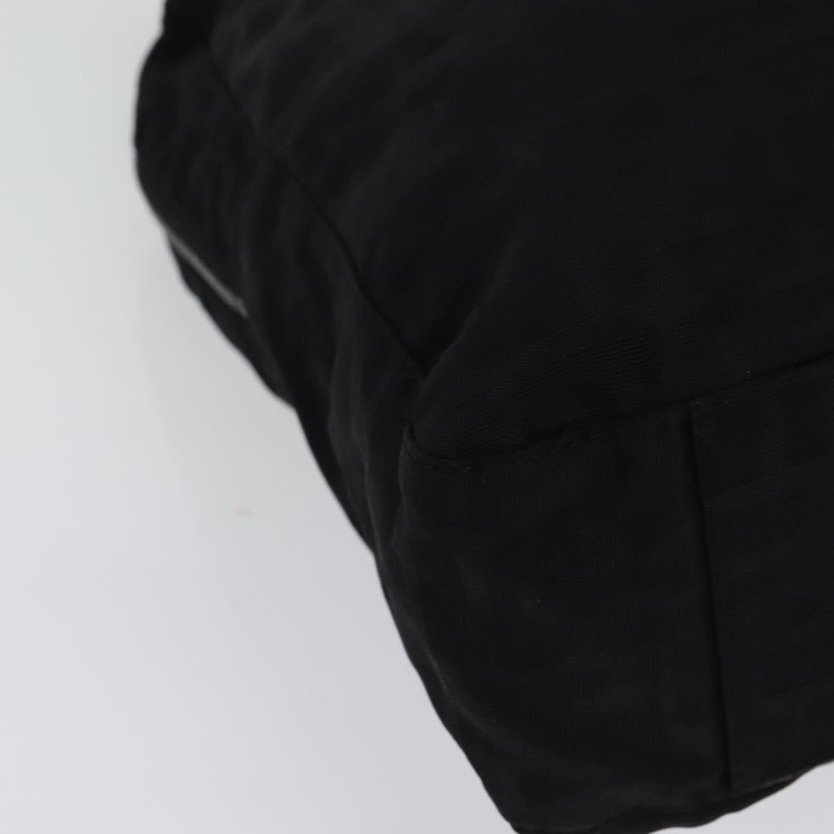 FENDI Zucca Canvas Tote Bag Black Auth sw1345