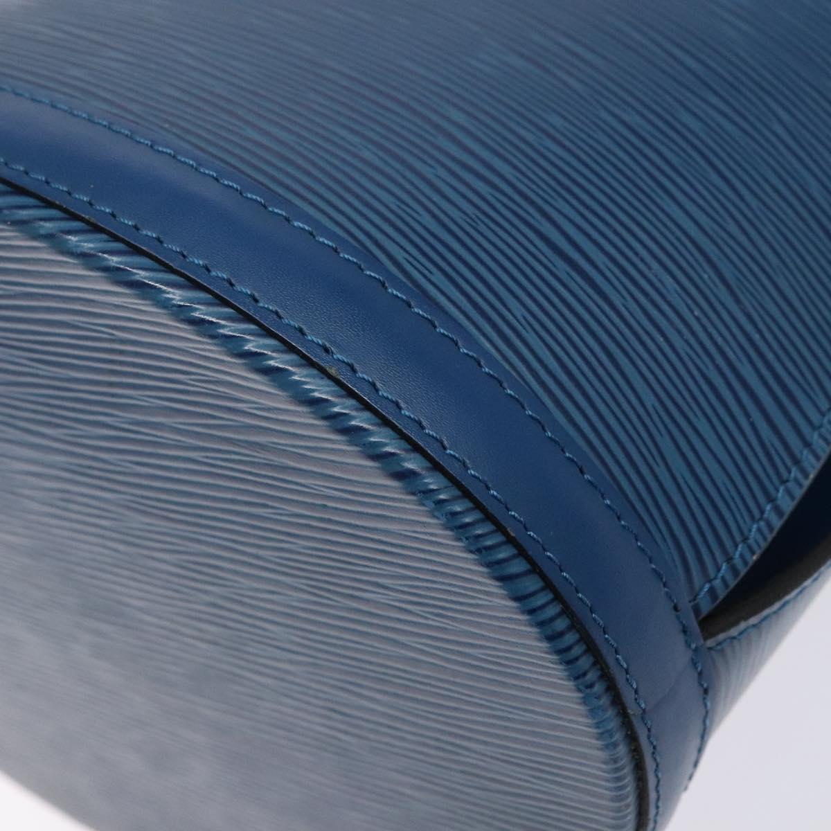 LOUIS VUITTON Epi Cluny Shoulder Bag Blue M52255 LV Auth sw1350