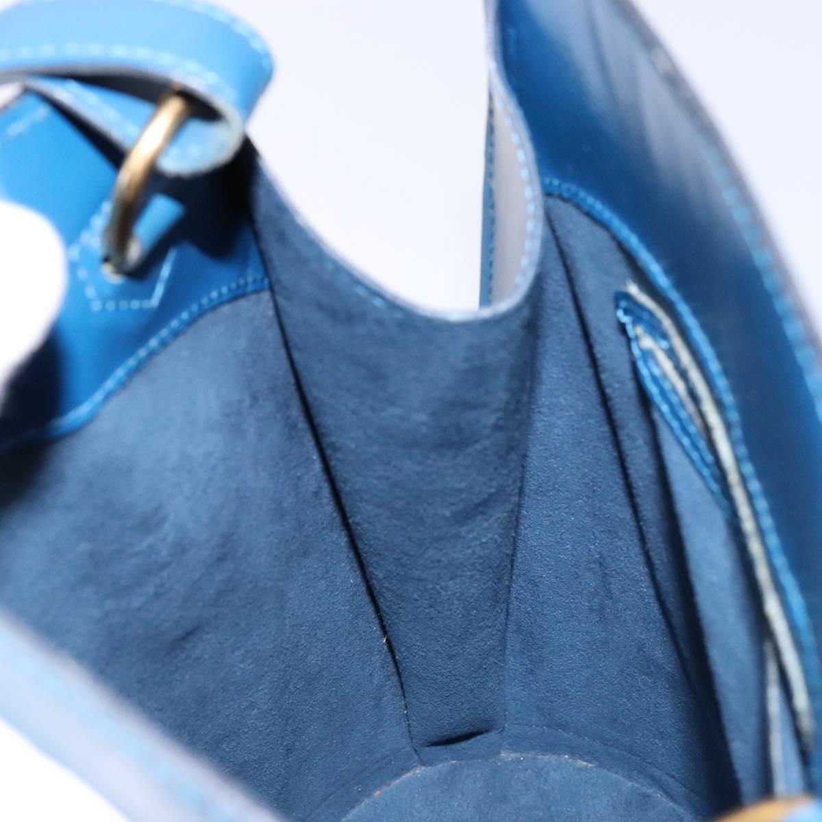 LOUIS VUITTON Epi Cluny Shoulder Bag Blue M52255 LV Auth sw1350