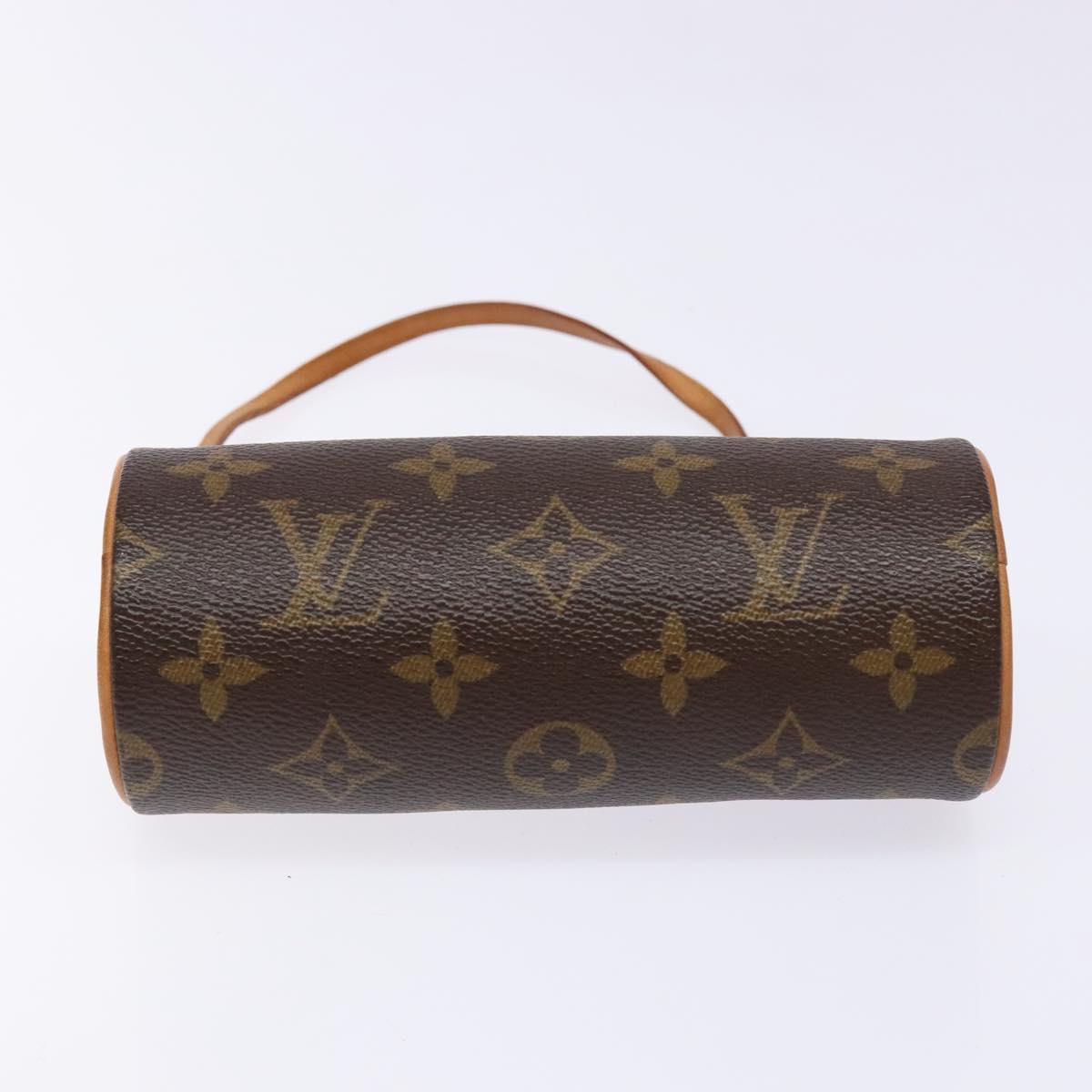 LOUIS VUITTON Monogram Papillon Pouch LV Auth sw1368