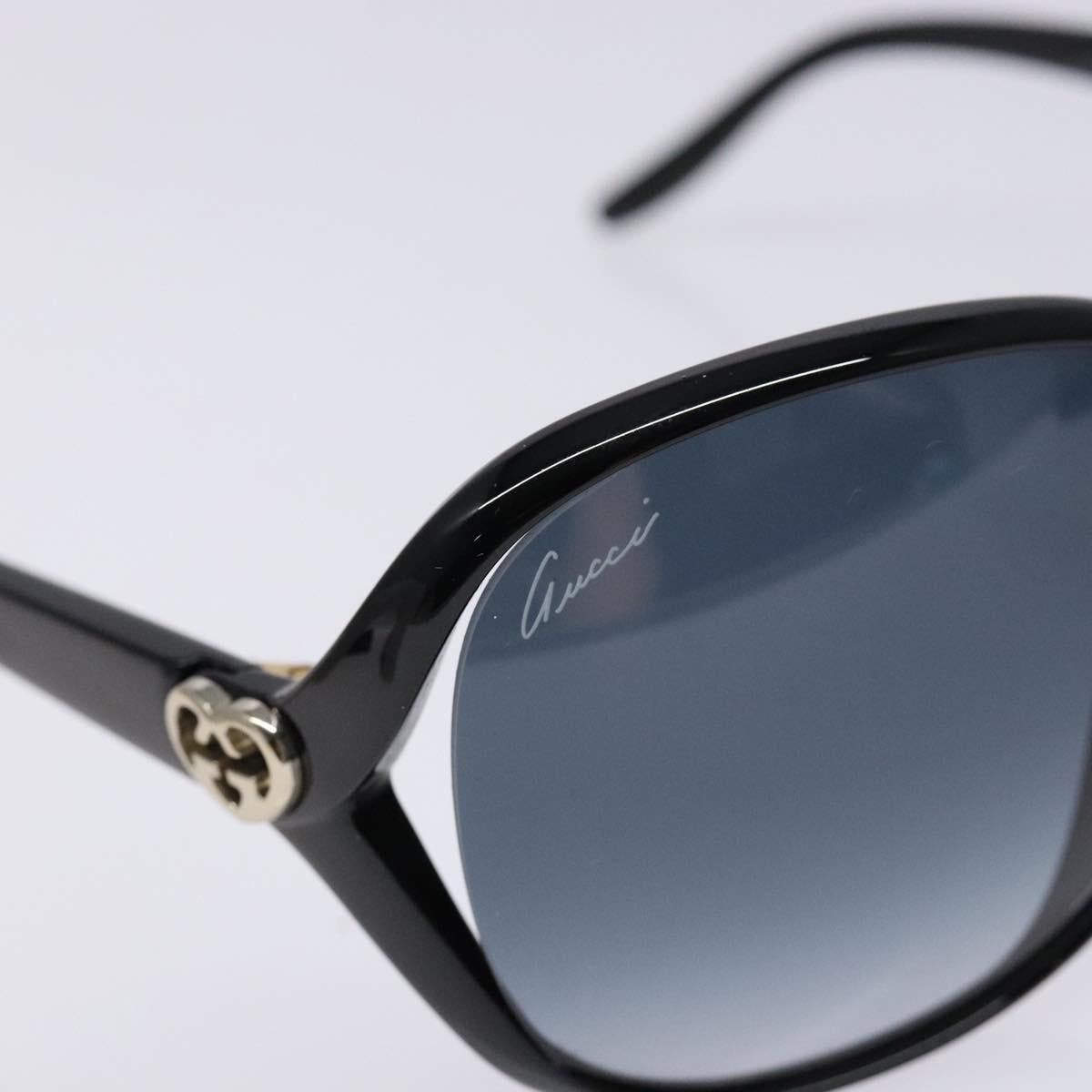 GUCCI Sunglasses plastic Black Auth sw1408
