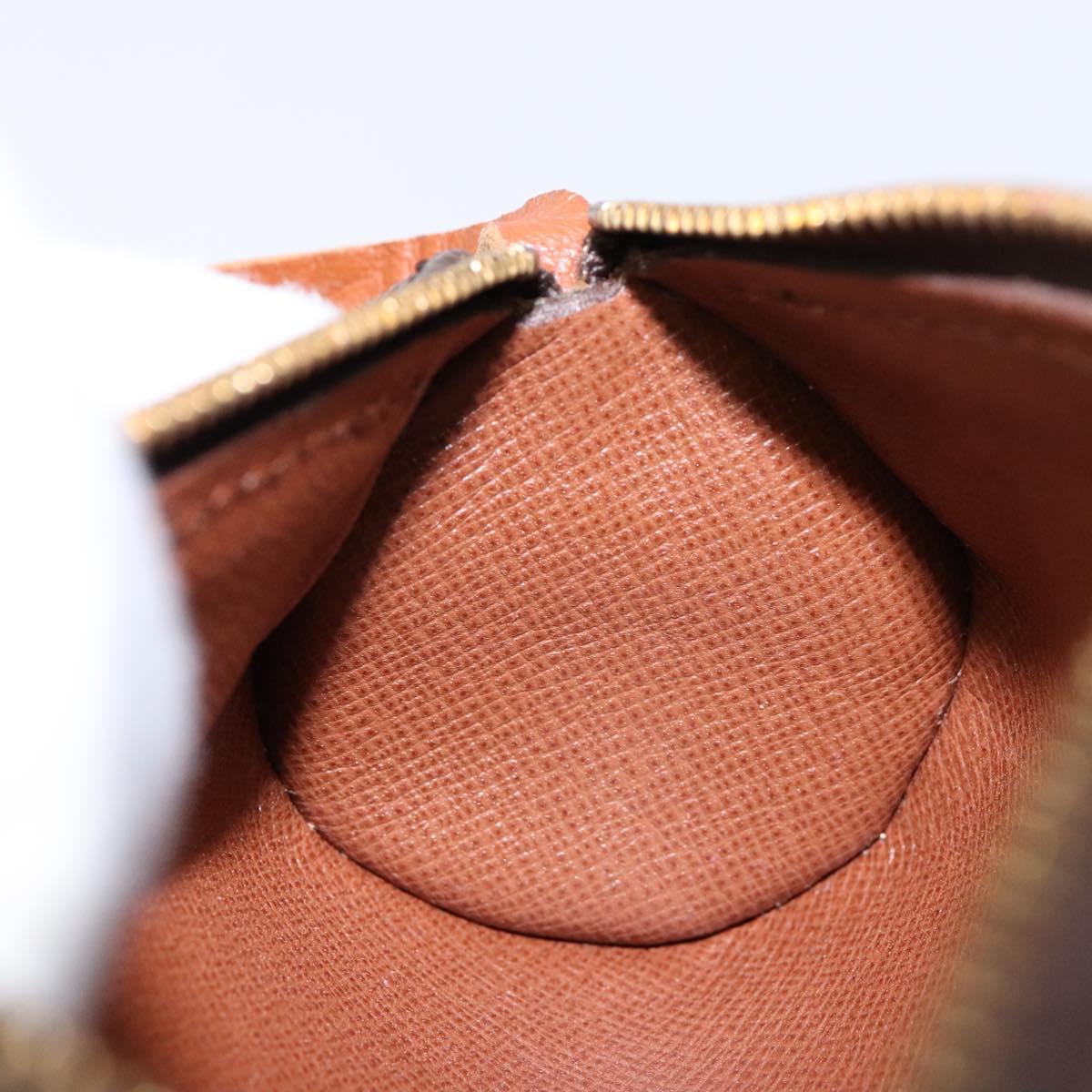 LOUIS VUITTON Monogram Papillon Pouch LV Auth sw1417