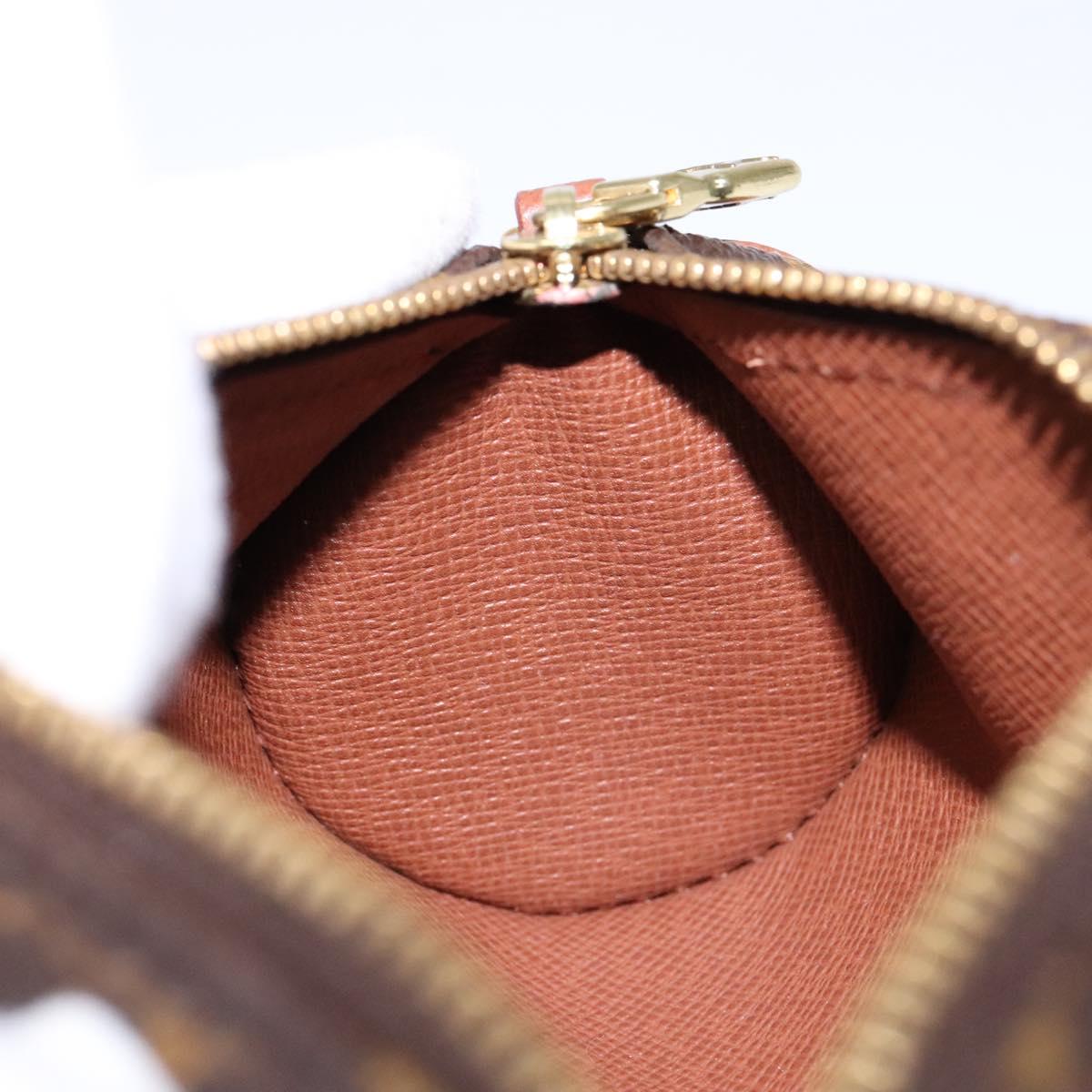 LOUIS VUITTON Monogram Papillon Pouch LV Auth sw1418