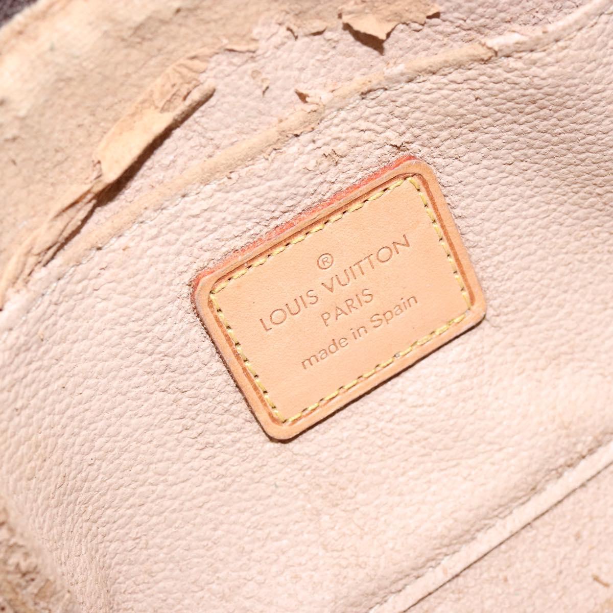 LOUIS VUITTON Monogram Pochette Cosmetic PM Pouch M43998 LV Auth sw1428