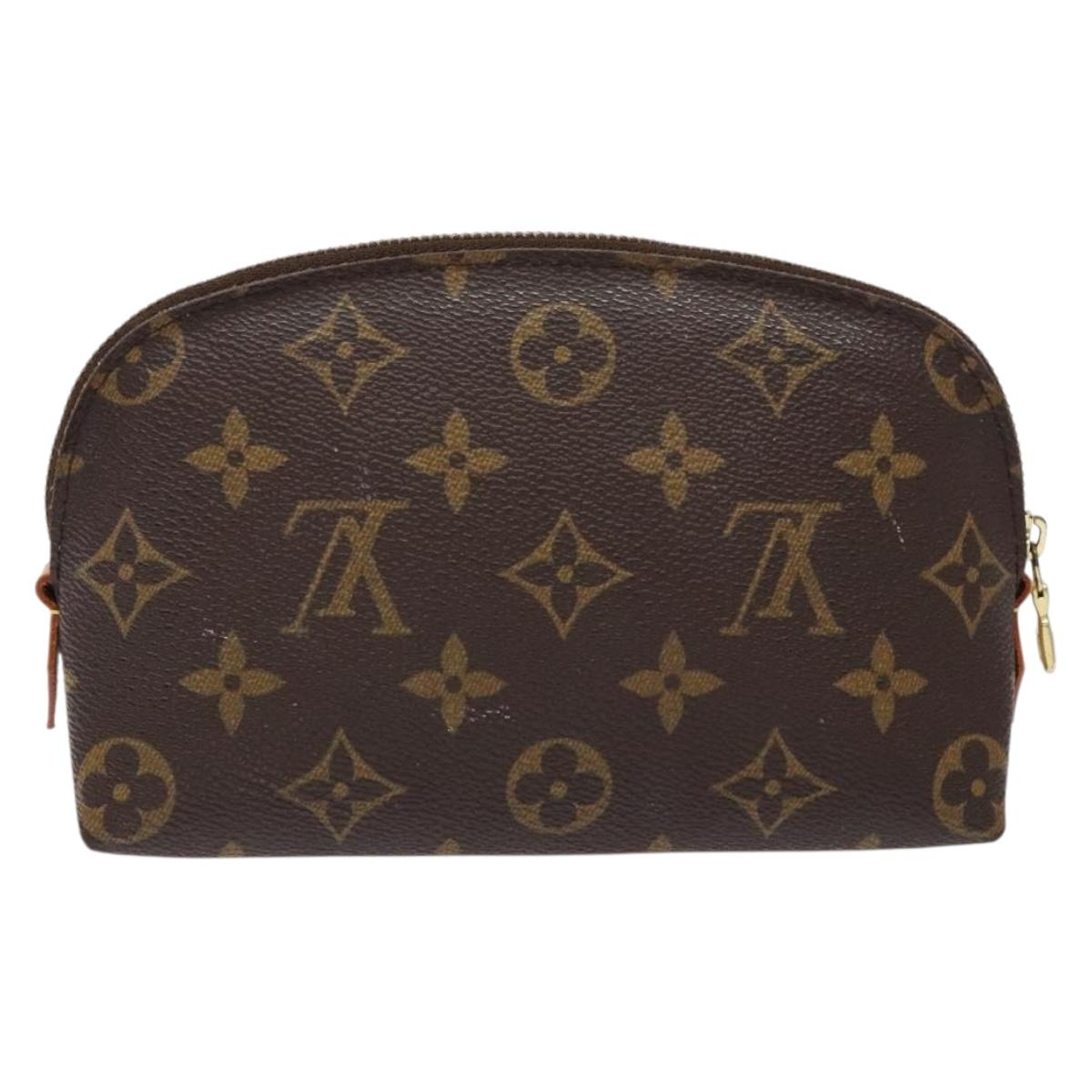 LOUIS VUITTON Monogram Pochette Cosmetic PM Pouch M43998 LV Auth sw1428
