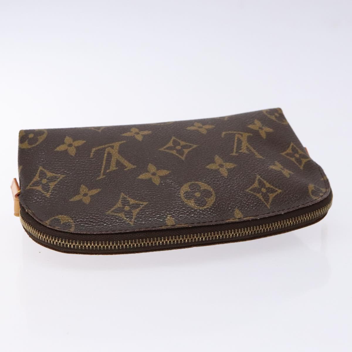 LOUIS VUITTON Monogram Pochette Cosmetic PM Pouch M43998 LV Auth sw1428