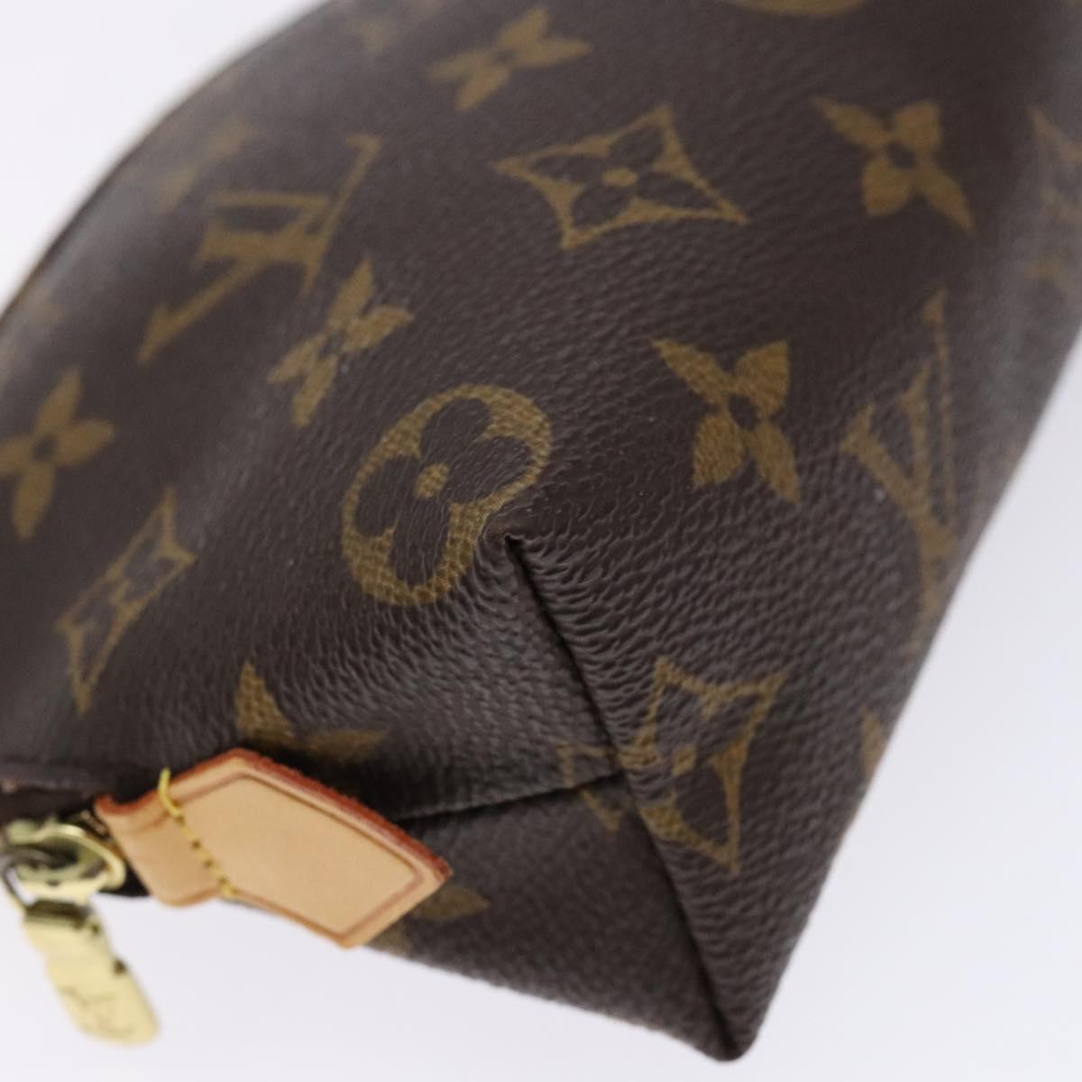 LOUIS VUITTON Monogram Pochette Cosmetic PM Pouch M43998 LV Auth sw1428