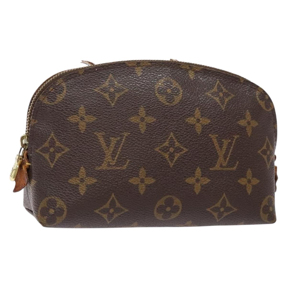 LOUIS VUITTON Monogram Pochette Cosmetic PM Pouch M43998 LV Auth sw1436