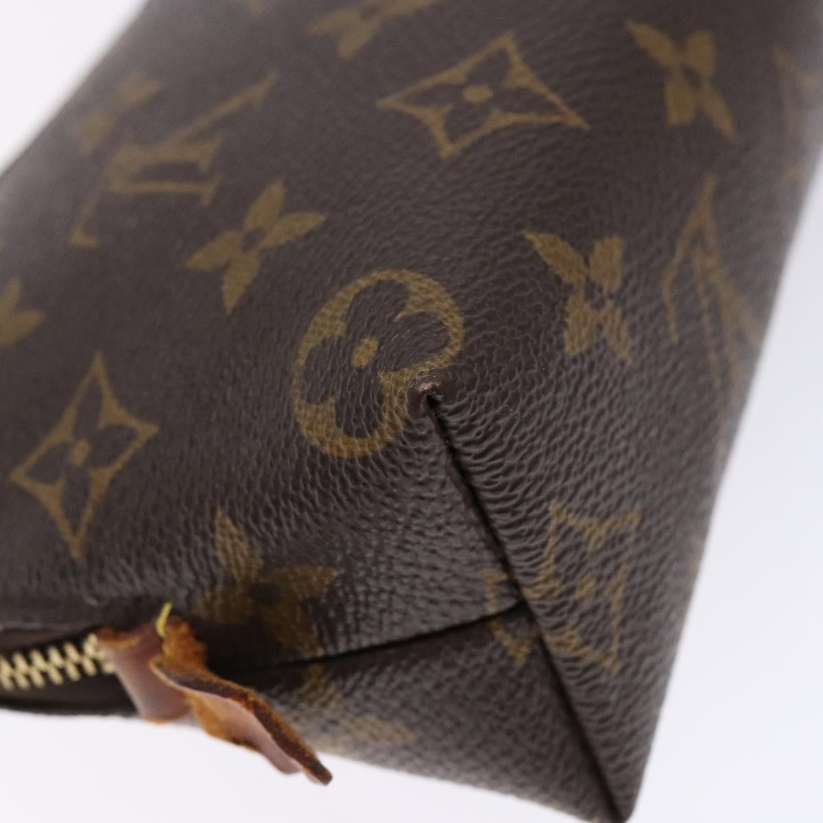 LOUIS VUITTON Monogram Pochette Cosmetic PM Pouch M43998 LV Auth sw1436